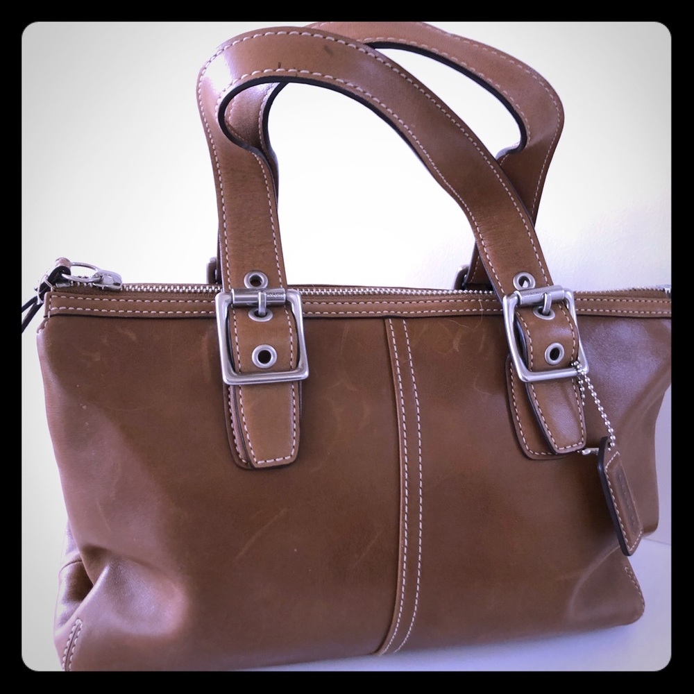 Coach 9545 Legacy Zip Satchel Bag